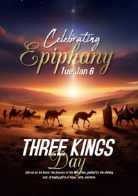 Epiphany day A5 template