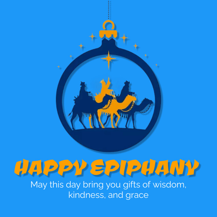 Epiphany Template | PosterMyWall