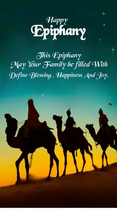 Epiphany Instagram Story template
