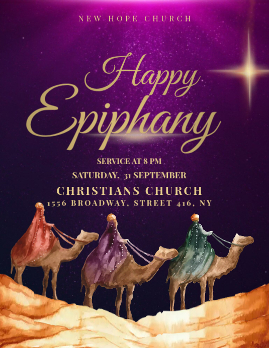 Copy of Epiphany | PosterMyWall