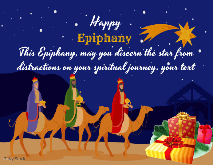 Epiphany Template | PosterMyWall