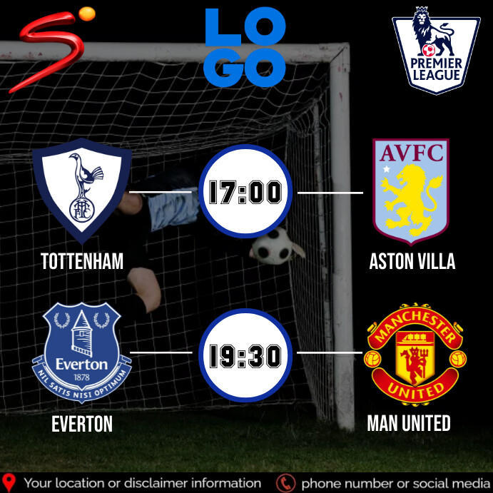 Epl Prompter EPL poster Template | PosterMyWall
