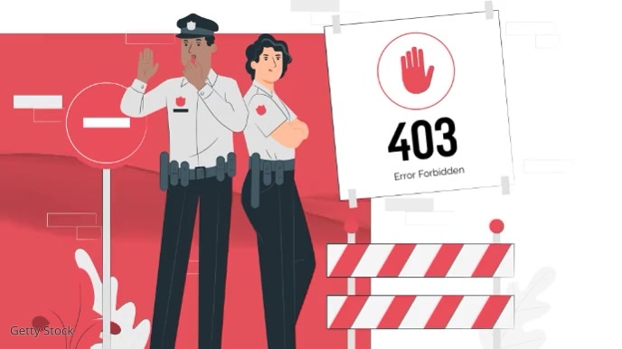 error forbidden 403 Template | PosterMyWall