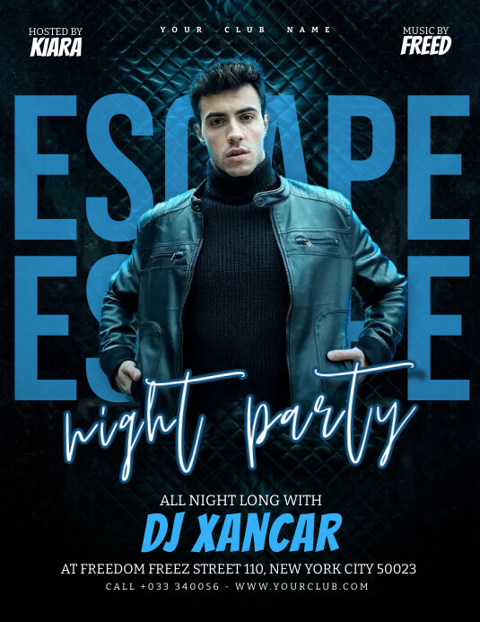 Escape Night Party Template | PosterMyWall