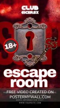 Escape Room Instagram Story template