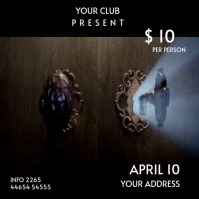 ESCAPE ROOM Wpis na Instagrama template