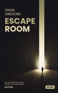 Escape Room fiction thriller book cover Kindle/Book Covers template