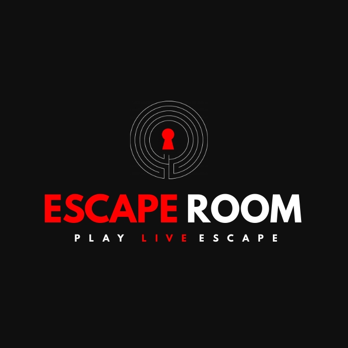 Escape Routine Logo escape room logo template design | PosterMyWall