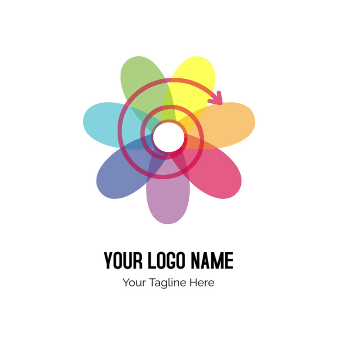 Essence Of Permaculture Flower Sustainability Agriculture Logo template