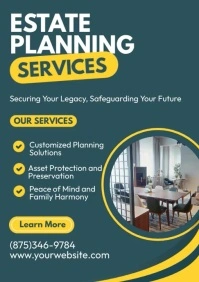 Estate Planning A4 template