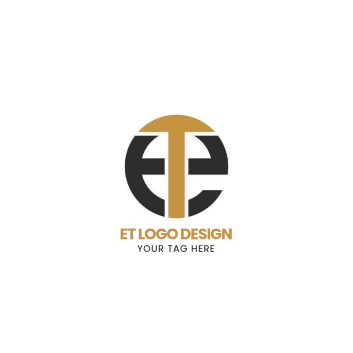 ET Logo Design Template | PosterMyWall