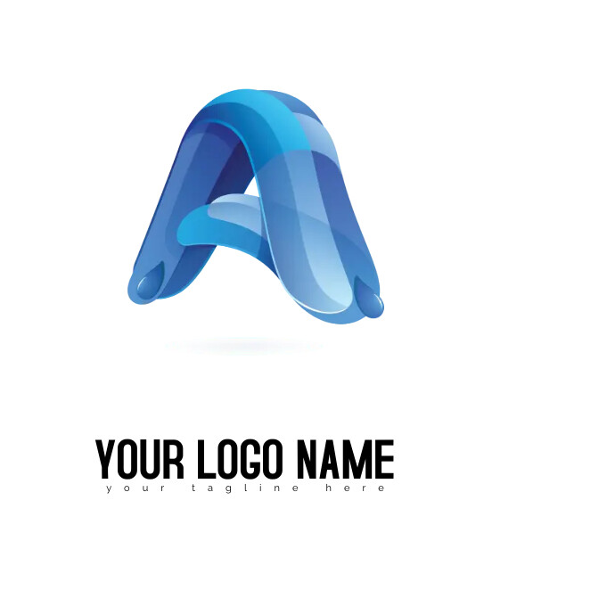 Euclidean Logo Font, template