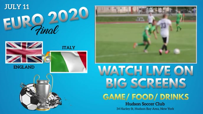 Euro 2020, Final Digital Display (16:9) template