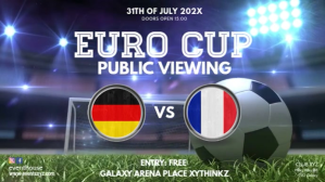 Euro 2020 Public Viewing Invitation Event Ad Digitale Vertoning (16:9) template