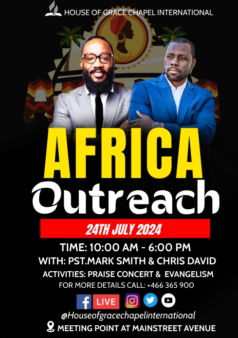 evangelism/ outreach flyer template | PosterMyWall