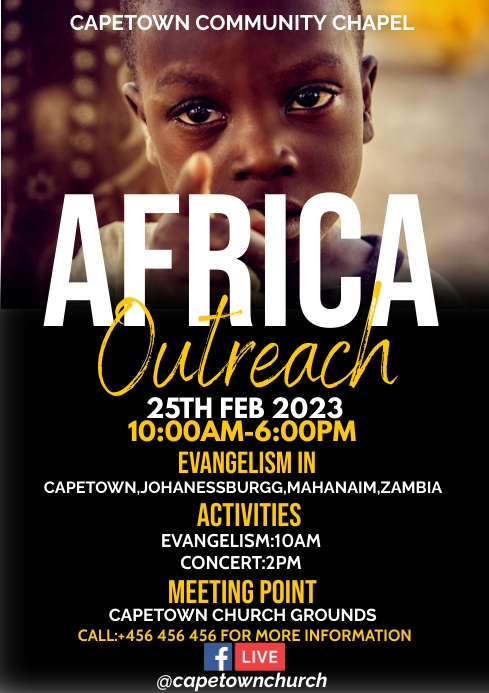 evangelism / outreach flyer template | PosterMyWall