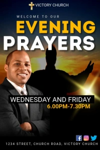 Evening prayers Grafica Tumblr template