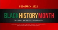 event, black history month,conference Facebook Shared Image template