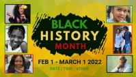 event, black history month Blog Header template