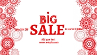 event, sale, winter,retail Koptekst blog template