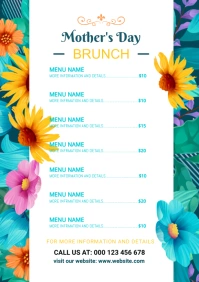 event, spring,mother's day A5 template