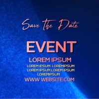Event Ad Advert Advertisement Social Media Logo template