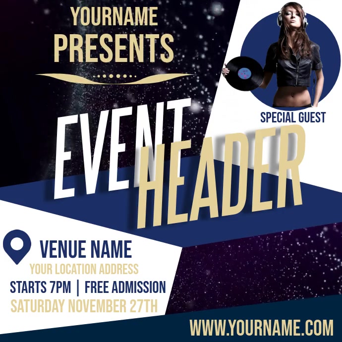 EVENT AD TEMPLATE | PosterMyWall