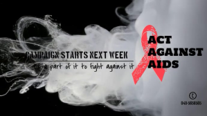 灰色 AIDS Awareness Campaign Digitalt display Template