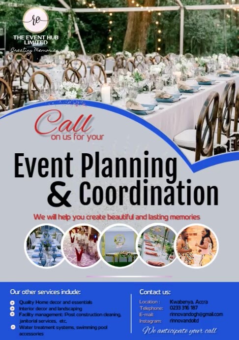 EVENT COMPANY Template | PosterMyWall