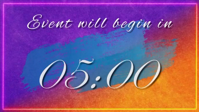 event countdown Template | PosterMyWall