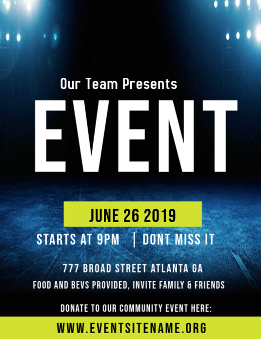 event Template | PosterMyWall