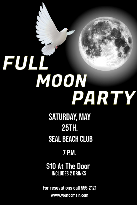 event Poster template