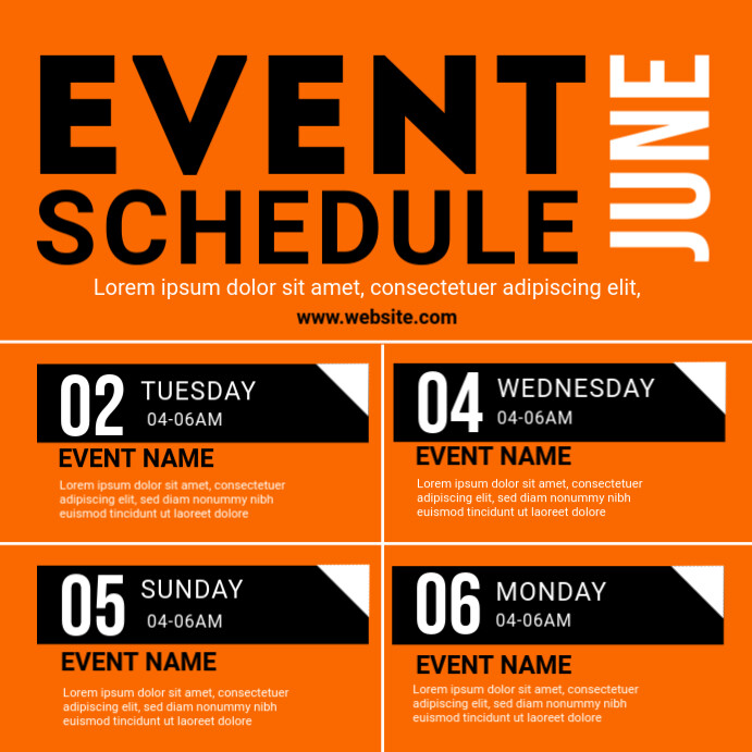 event Template | PosterMyWall
