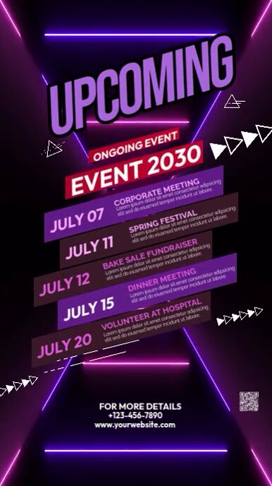 Event Digital Display Template | PosterMyWall