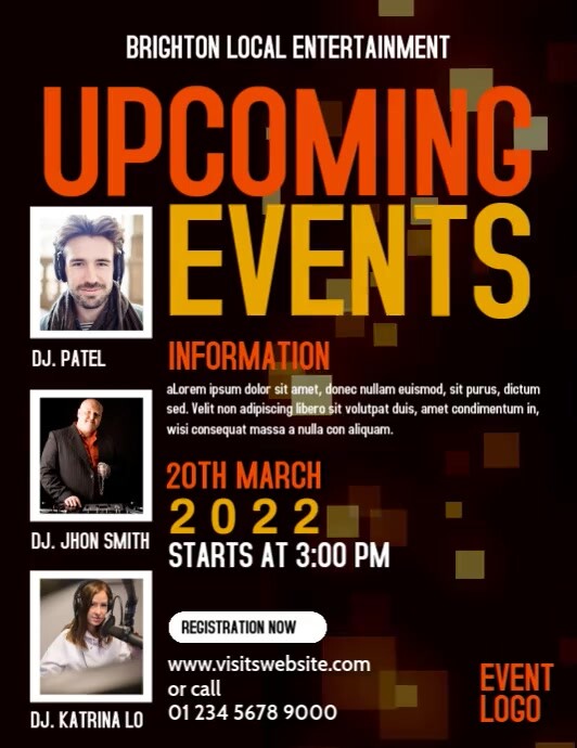 Event Flyer (US Letter) Template