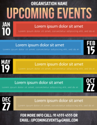 Workshop Weekly Program Event Schedule Flyer Template | PosterMyWall