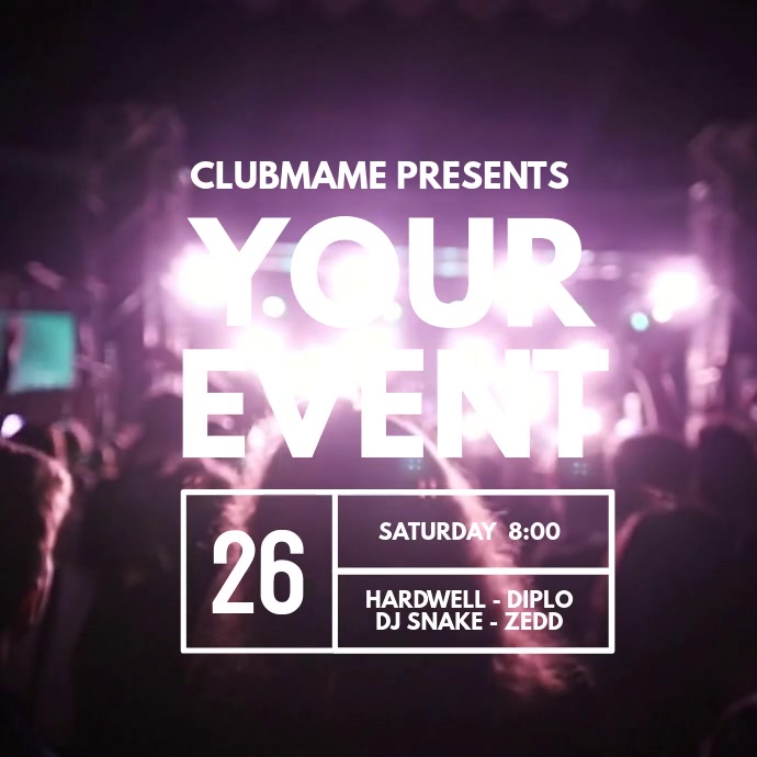 event flyer Template | PosterMyWall