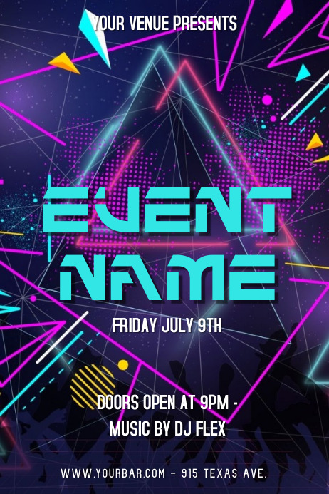 Image 9 for Talent Show Flyer Template