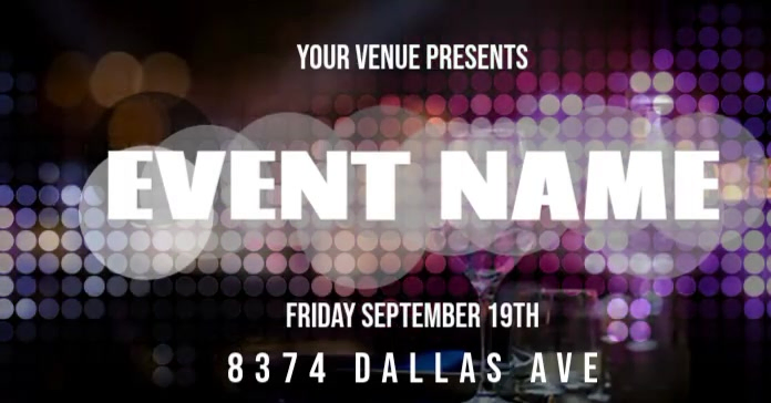 Event Promotion Facebook Post Template | PosterMyWall