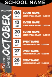 Event flyer Poster template