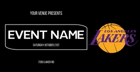 customizable design templates for lakers postermywall