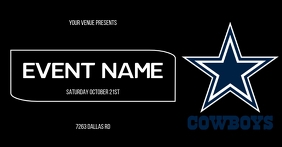 130 Dallas Cowboys Customizable Design Templates Postermywall
