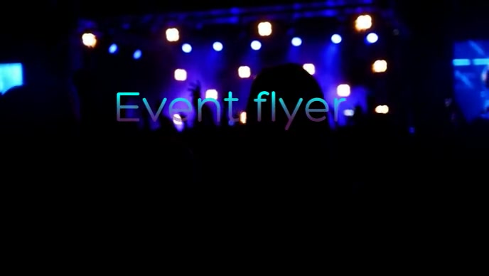 Event flyer intro Template | PosterMyWall