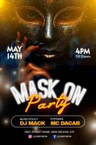 Event Flyer Poster Cartaz template