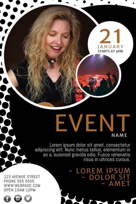 Event Flyer Template PosterMyWall Event Flyer Template PosterMyWall