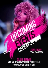 Event Flyer Template A6