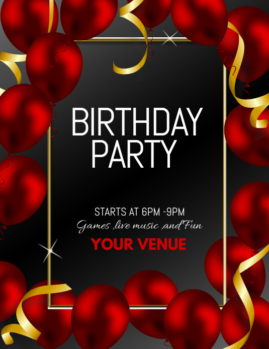 Modele Flyers D Evenement Flyers D Anniversaire Postermywall Modele Flyers D Evenement Flyers D Anniversaire Postermywall