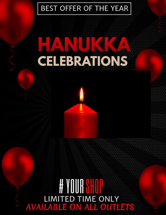 event flyers hanukkah flyers party template postermywall best event flyers