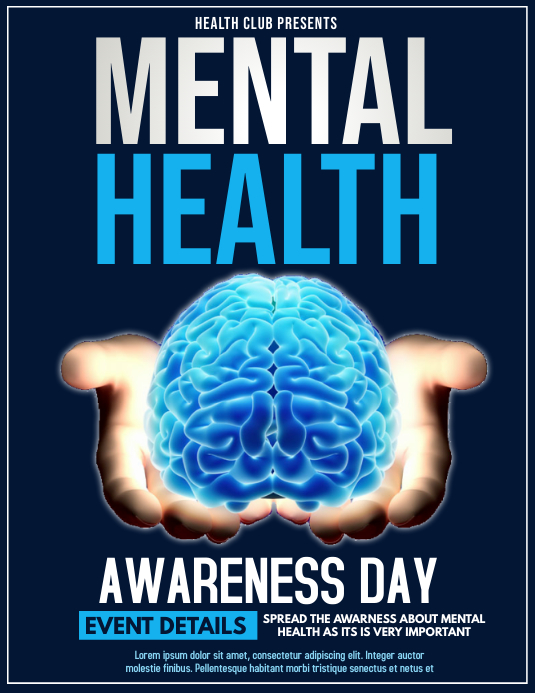 Copy of Event flyers,Mental health flyers PosterMyWall