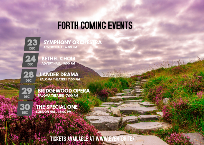 event flyers template postermywall